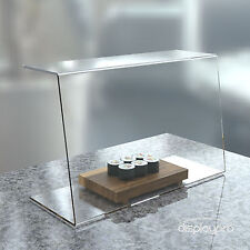 Niesschutz Schutz Bildschirm Klar Acryl Plexiglas Lebensmittel Kuchen Display Ständer