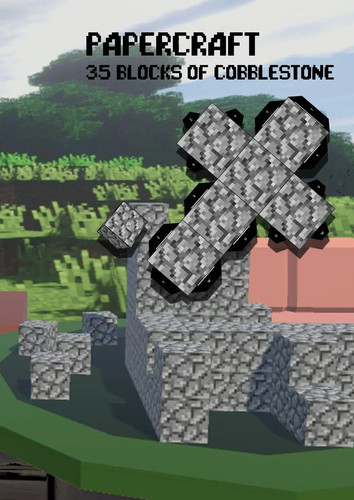 Papercraft blocks of - 35,
