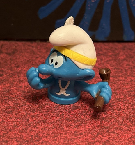Schlumpf indianer mit gelb - schlumpf,