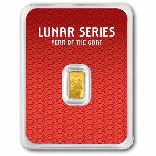 Goldbarren 2027 lunar year - goldbarren,
