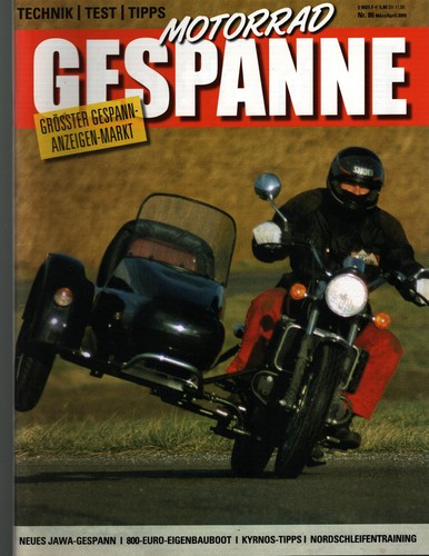 Zeitschrift motorrad gespanne - zeitschrift, motorrad-gespanne