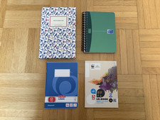 4 Stück Notizbuch