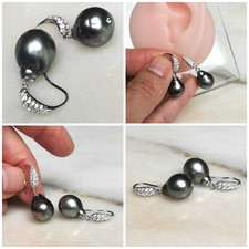 Tahiti Perlen Ohrringe