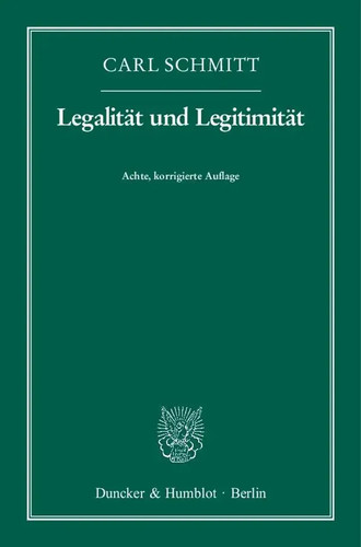 Legalität und legitimität - und,