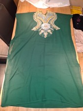 arabisches Kleid, Caftan, festlich, grün, Gr. XXL, NEU!