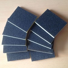 10 x HAMACH 351060 Softhandpad Handpad Schleifpad 120x100 mm