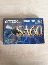 MC TDK SA 60 | 60 min | IEC II Type II - for CD | SA 60 NEU & OVP