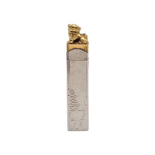 Vintage metall gasfeuerzeug - metall,