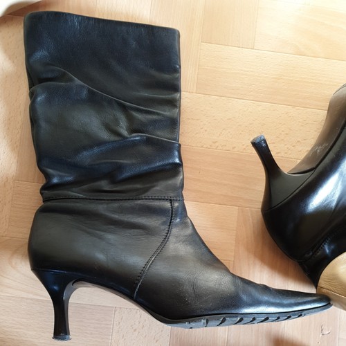Leder stiefeletten uk6 - pk,