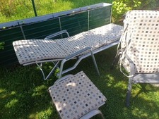 Liege, Hocker + 3 Aufleger für Hochlehner