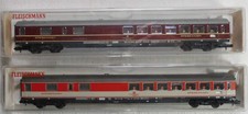 Modellbahn Spur N Fleischmann -Zwei Speisewagen 8112 und 8114 in OVP /142