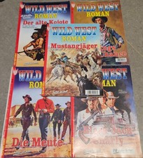 5 Westernromane Romanhefte