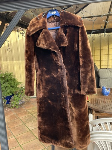 Pelzmantel biber s vintage - s,