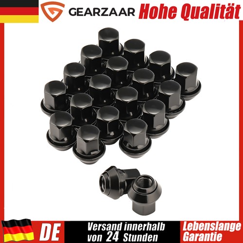 Radmuttern kegelbund schwarz - radmuttern,