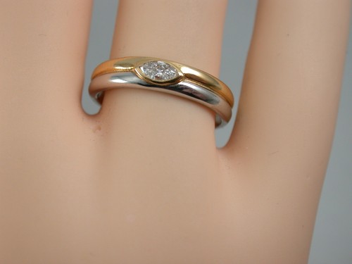Feiner zarter diamant - feiner, ring