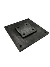 Ankerplatte gelocht Kopfplatte mit Loch Fußplatte Zuschnitt Stahl Stahlplatte