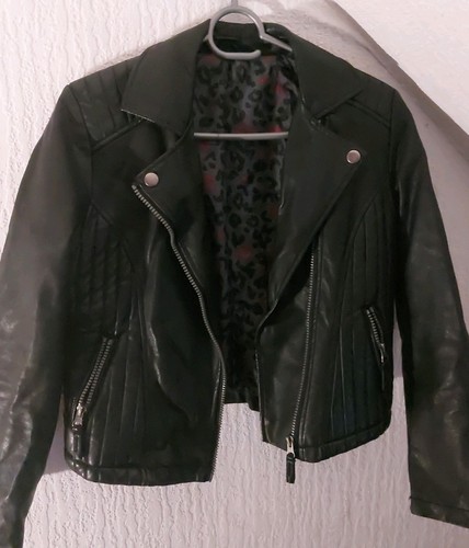Kinder kunstlederjacke - kunstlederjacke, gr