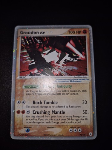 Pokemon groudon 93 - pokemon, 93/101