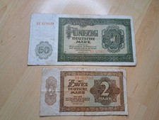 DDR 1948 2 Und 50 Mark Ostmark