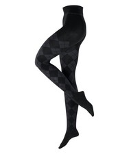 Burlington Elegant Essence Strumpfhose Damen Argyle