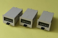 3 Stück Hengstler 0 875 107 5 stelliger Zähler