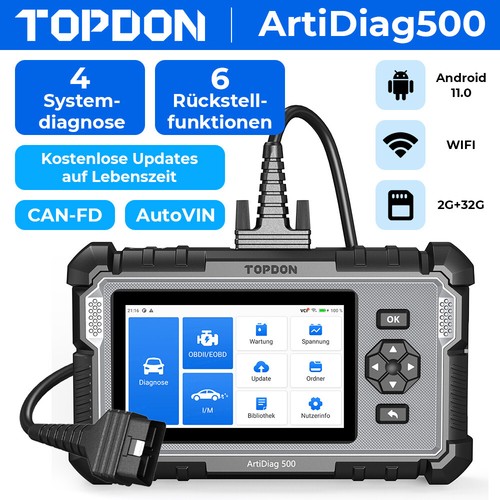 Topdon artidiag500 kfz - artidiag500,