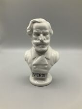 Porzellan Figur / Giuseppe Verdi / Komponist Büste / Wagner & Apel Lippelsdorf
