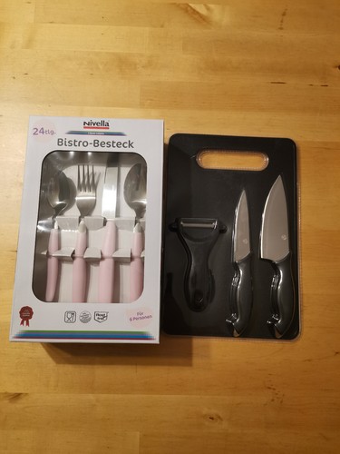 Tlg besteck set in - in, rose