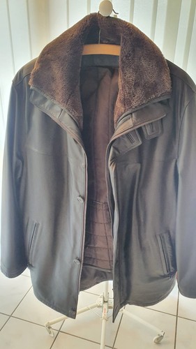 Ledermantel herren 50 west - ledermantel,