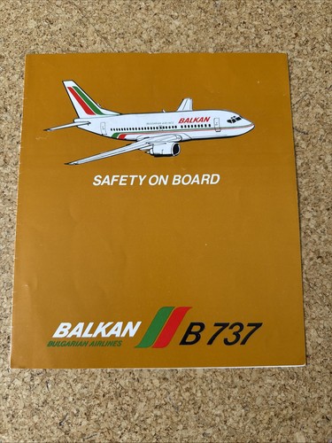 Balkan bulgarian airlines b737 - balkan,
