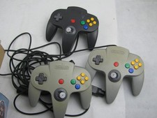 340| 3x Controller für N64 Konsole - für Bastler