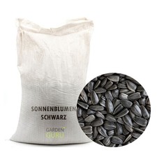Schwarze Sonnenblumenkerne 25