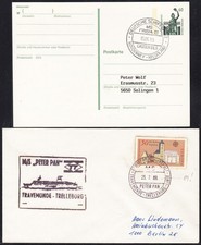 "DEUTSCHE Schiffspost", 2 various cover, look Scan !! 30.7-07
