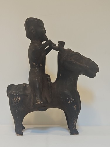 Reiter auf pferd mit - reiter,