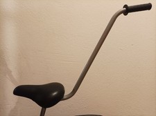 Fahrradsitz mit Schiebestange