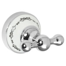 Welfenstein Nostalgie 2er Handtuchhaken Retro Handtuchhalterung Halter D5-02