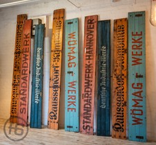 Schriftzug Vintage Deko Buchstaben Holzschild