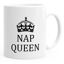 Kaffeetasse NAP Queen Tasse Krone Teetasse Keramiktasse MoonWorks®