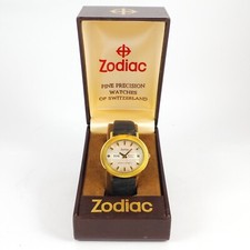 Zodiac SST 36000 Hermetic Automatic - vergoldete Vintage Herrenuhr - inkl. Box