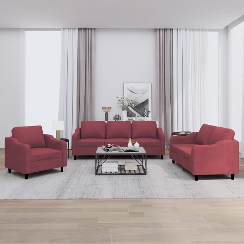 Tlg stoff sofagarnitur - 3/4-tlg.,