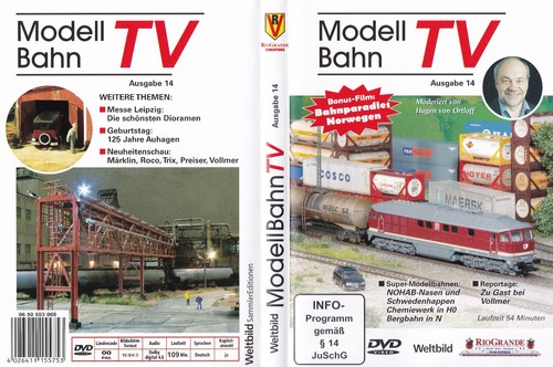 Dvd modell bahn - dvd-modell, ausgabe