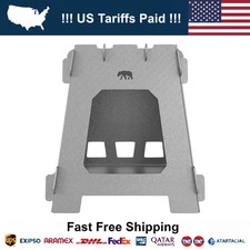 Multi Fuel Burning Camp Stove