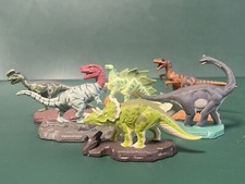 JURASSIC PARK 1993 VELOCIRAPTOR TRICERATOPS UCS Amblin METALL DINOSAURIER FIGUR