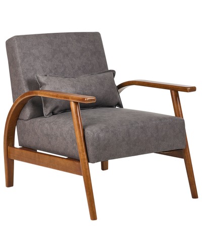 Sessel kunstleder braun mit - kunstleder,