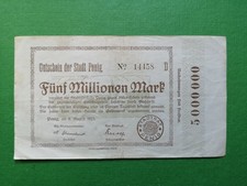 Penig - 5 Millionen  Mark -