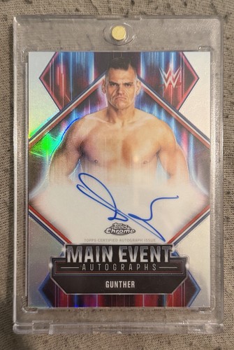 Gunther topps chrome wwe 26 - gunther,