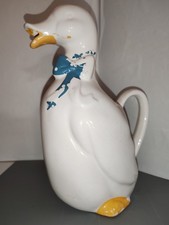 Gießkanne Porzellan Ente Deko