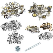 20 Stück Dot Druckknopf Set