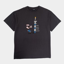 Bavarian Caps T-Shirt Popeye haut den Lukas Print Bio-Baumwolle BC Logo Regular