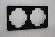 Gira S-Color 2-fach Rahmen in schwarz